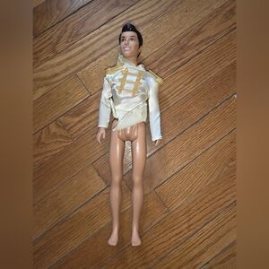 Prince Charming Classic Boy Doll Figure Toy Cinderella 1963 Mattel Vintage Male